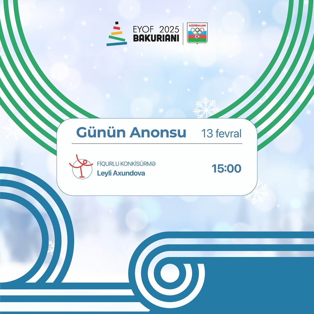 Fiqurlu konkisürənimizin Bakuriani-2025-də ikinci cəhdi